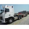 China 13M Length Hydraulic Gooseneck Low Bed Semi Trailer Trucks 60 Ton Heavy Duty factory
