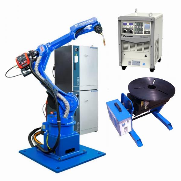 Quality Yaskawa AR2010 Welding Robot Arm With CNGBS Positioner And Welding Machine for sale