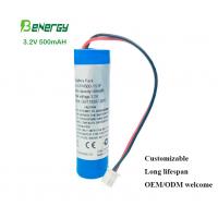 China Rechargeable 3.2V 500mAH Lithium AA Batteries To Replace Ni-CD  Ni-MH Batteries factory