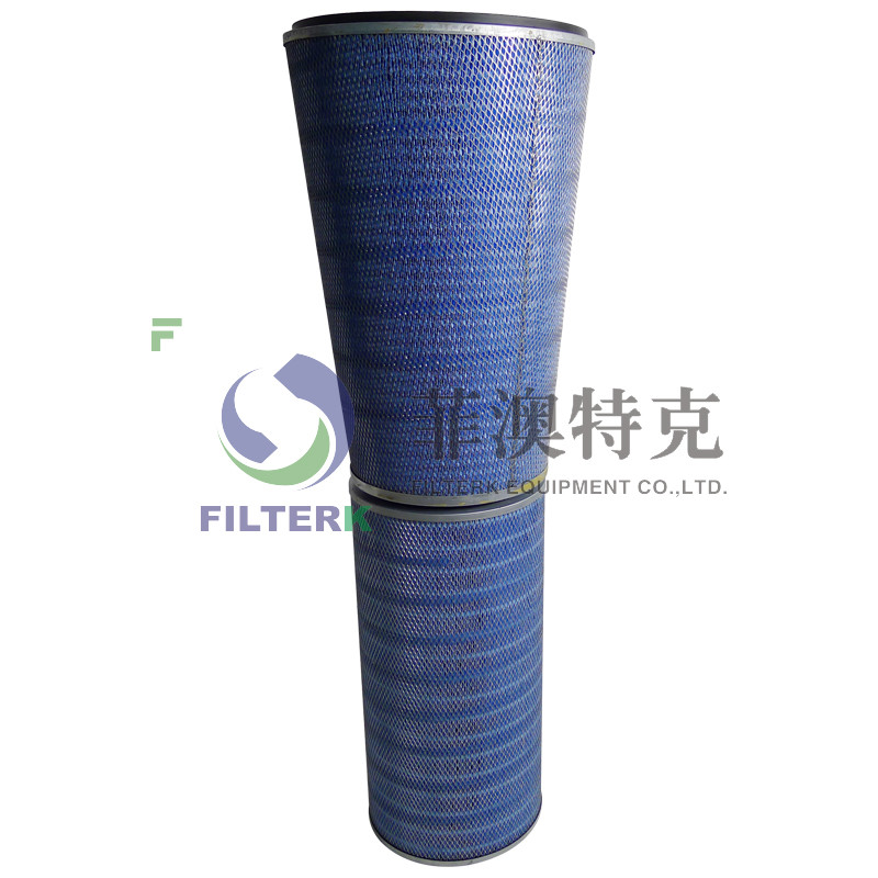 China Synthetic Gas Turbine Filters Hepa Grade 324 * 213 * 660mm Size P191281 Model factory