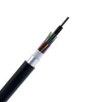 Quality GYXTW 12 Core Outdoor Light Armored Fiber Optic Cable Telecom SM 8.0mm for sale