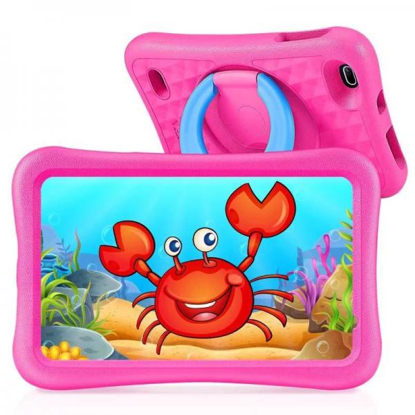 Quality 4000mAh Customized Kids Educational Tablet With EVA Protective Case for sale