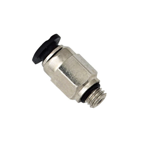 Quality SMC Type PC - C Plastic Air Line Fittings , Brass Nickel Plated Push In Air Fittings for sale