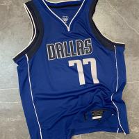 China NBA 77 Blue Custom Basketball Jerseys Polyester factory