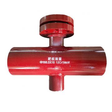 Quality Casting 5-10mm Steam Blowing Target Plate Straight Through Alloy Target Plate for sale