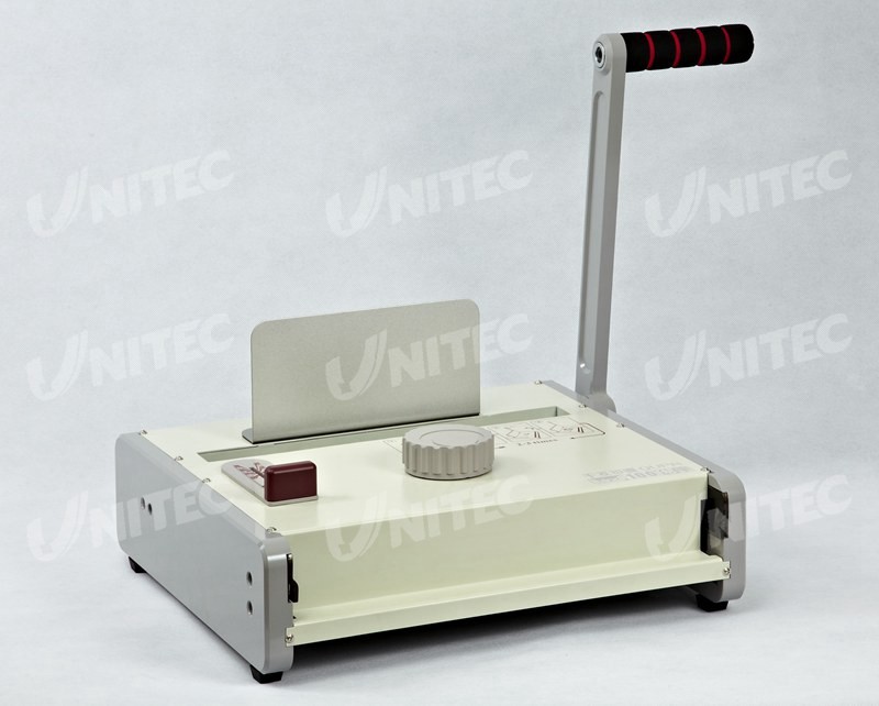 Quality Power Save Manual Operation Comb Binding Machine For Documents UB100 for sale