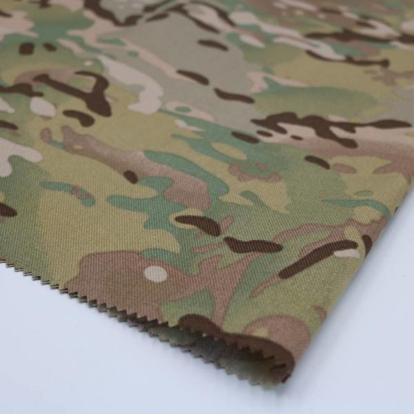 Quality Water Resistant Camouflage Fabric Tents Bags And Seating With 350-480gsm Weight for sale
