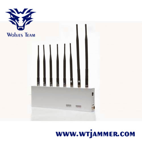 Quality 10 Bands 16 Watts 3G 4G GPS WiFi LoJack VHF UHF Signal Jammer for sale