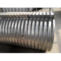 China corrugated metal pipe culvert factory