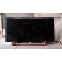 Quality Black Color Calacatta Quartz Surfaces Kitchen Top 8mm 10mm 15mm 20mm Thickness for sale