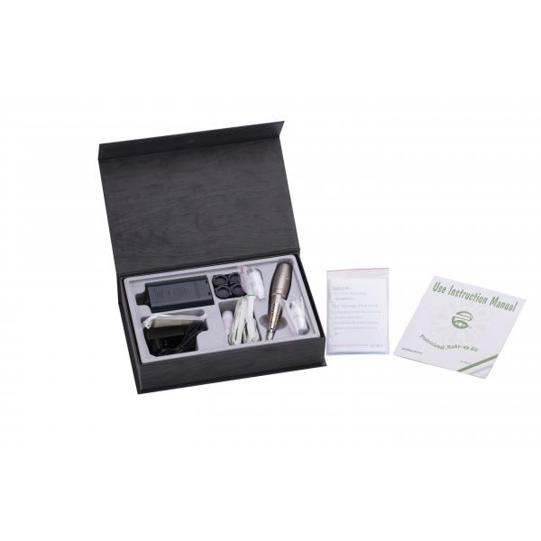 Quality Original Permanent Makeup Tattoo Machine Set Champagne And Dark Green Color for sale