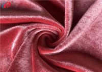 China Shiny Fleece Stretch Polyester Spandex Velvet Fabric KS Velvet Fabric For Full Dress factory