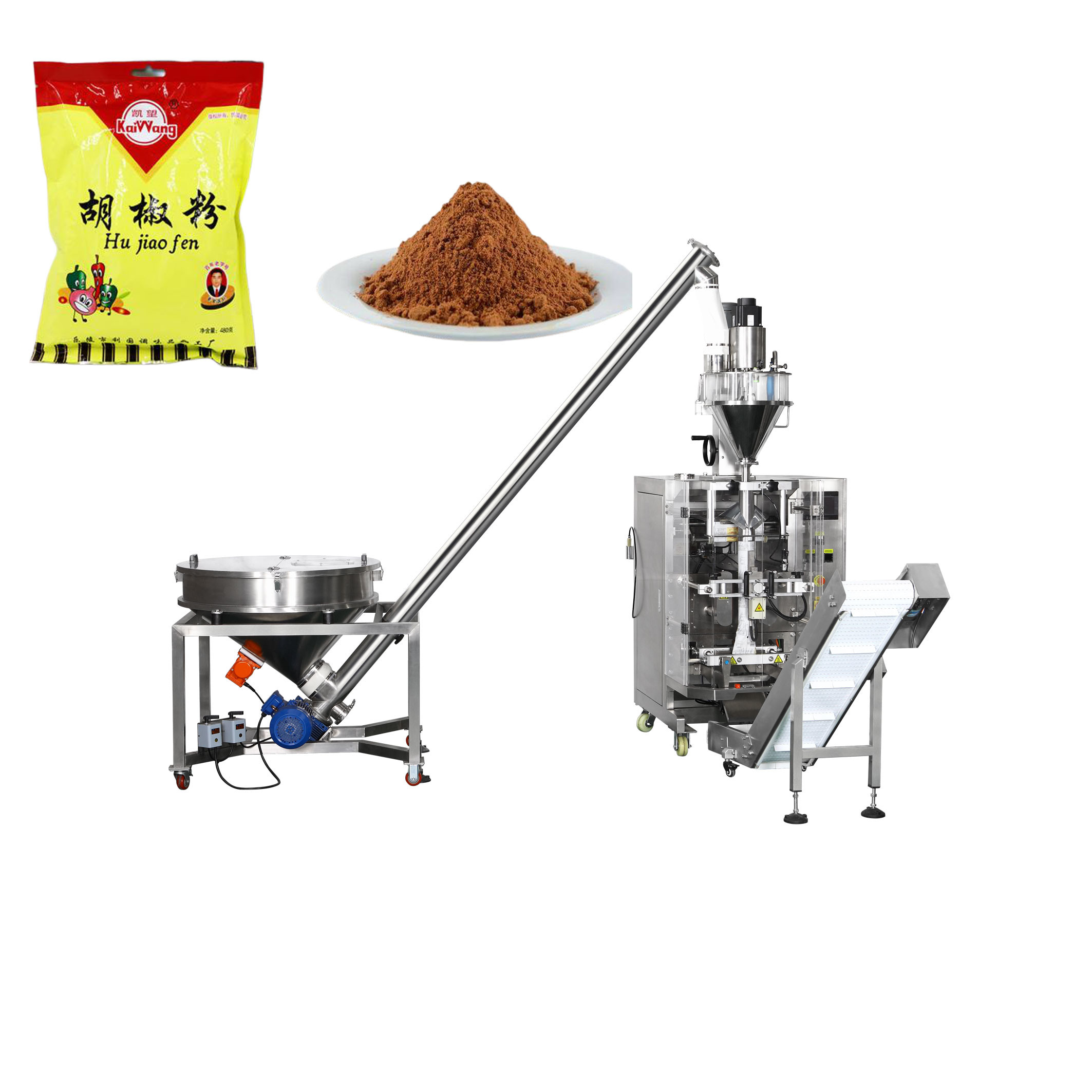 China 1000g 2000g Wheat Flour Packing With Pillow Bag Sealing factory