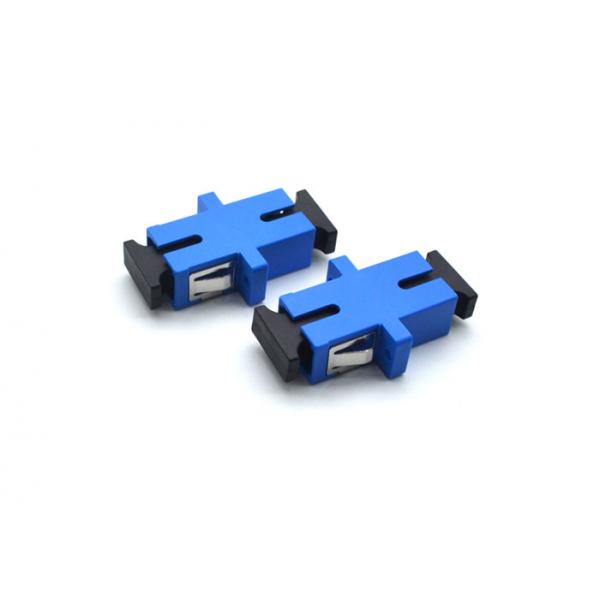 Quality Simplex ST Fiber Optic Adapter Blue SM / MM Single Mode With High Return Loss for sale