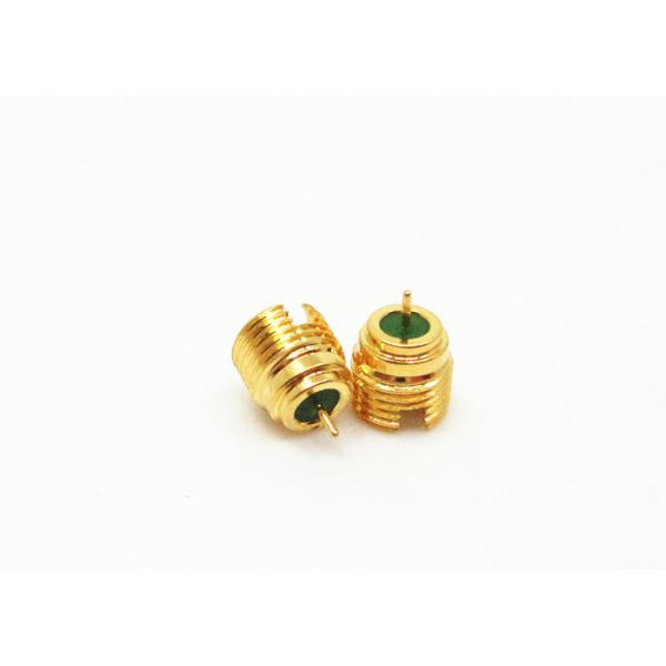 Quality Male Crimp Straight SMPM RF Connector Mini SMP With Glass Bean 50Ω Impedance for sale