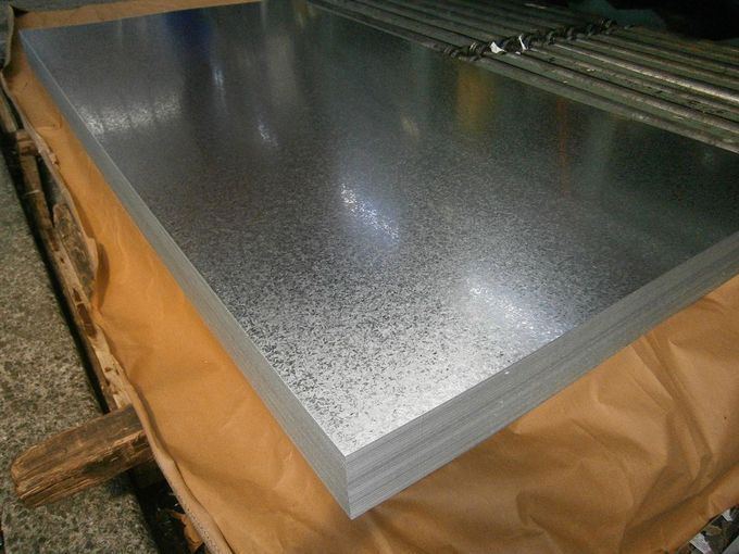 JIS G3302 SGCC Big Spangle 0.15 -3.8mm Hot Dipped Galvanized Steel Sheet 1