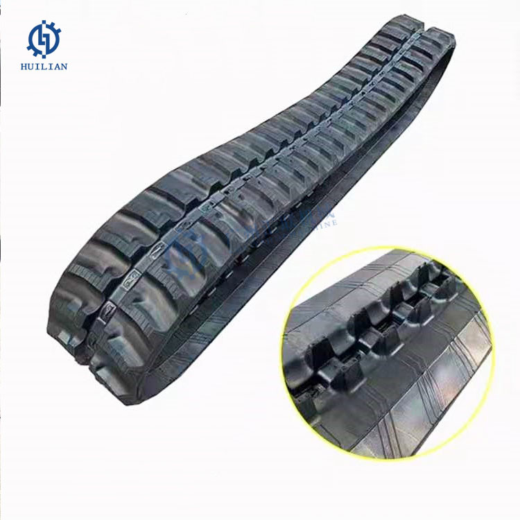 China Excavator Rubber Tracks for 300x52.5x84 300*55.5*76*82 230X35X96 Rubber Chain factory