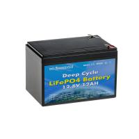 China Rechargeable 12.8V 12ah Bluetooth Lithium Battery For E Bike factory