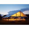 China 2020 Outdoor Aluminum Structure Clear Roof Wedding Tents Commercial Party Tent For 1000 People factory