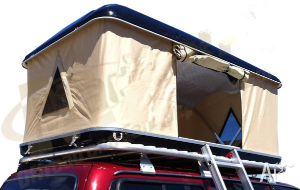 Quality Double Layer Automatic Hard Top Car Tent , 3 Person Roof Top Tent Custom Printed for sale