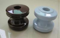 China Ceramic spool insulator and Porcelain shackle type insulators factory