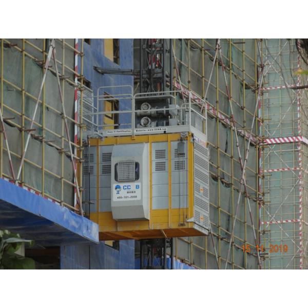 Quality VFD Rack Pinion Lift For Construction Materials and passengers for sale