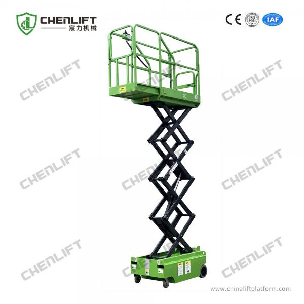 Quality 5.9m Height 240kg Load Mini Electrical Self Propelled Scissor Lift with CE Certificate for Warehouse for sale