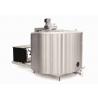 China Food Grade Bulk Milk Cooling 304 Stainless Steel Tank With Customized Capacity factory