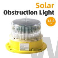 Quality Low Intensity Solar Tower Obstruction Light ICAO Type A/B AFS1803 FAA L-810 for sale