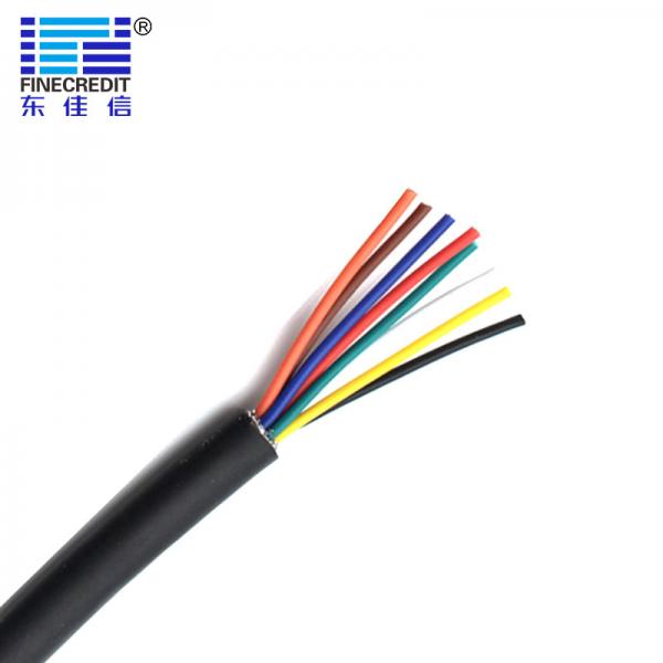 Quality Customized 24AWG 28AWG Industrial Electrical Cable , 2- 5 Core Ul 2464 Cable for sale
