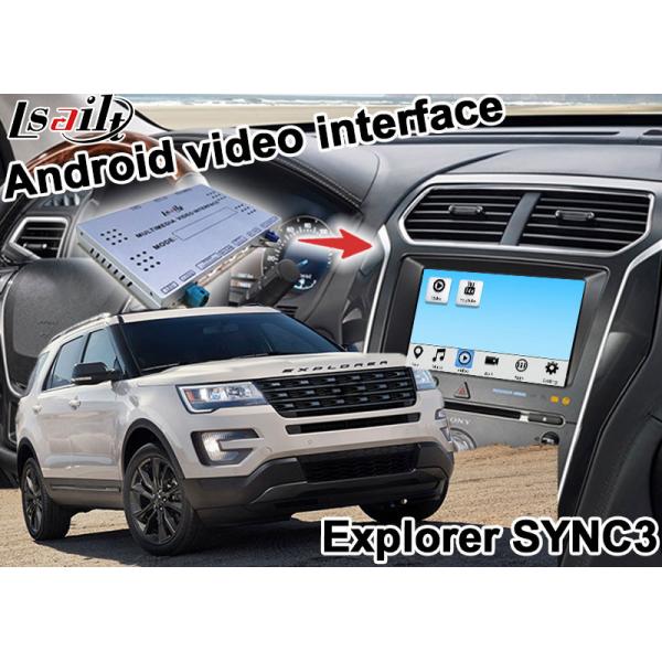 Quality Android car gps navigation box For Explorer SYNC 3 3GB RAM optional carplay android auto for sale