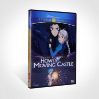 China Newest Howl's Moving Castle disney dvd movie children carton dvd with slipcover case factory