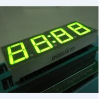 China Super Green 0.56 Inch Clock LED Display , Common Anode 7 Display factory