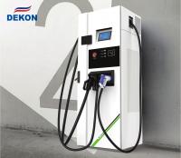 China European standard 120kw Two DC guns CCS2+Chademo + one 22kw type 2 ac charger multiple DC Charger for EV charging factory