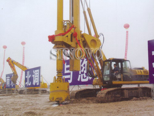 Quality High Operating Efficiency piling Projects Crawler Hydraulic Pile Driving Machine for sale