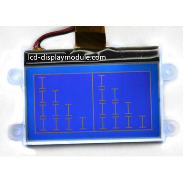 Quality Negative 128 x 64 Small LCD Module , Blue Transimissive COG STN LCD Module for sale