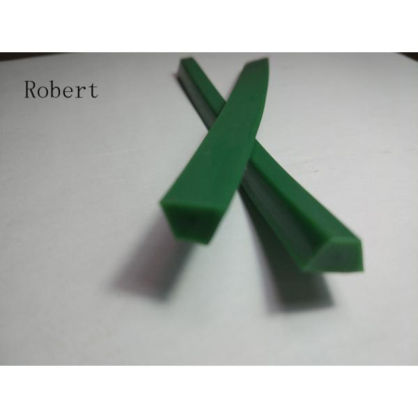 Quality Green Color Polyurethane Guiding Belt Outstanding Abrasion Resistance for sale