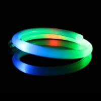 China Multi-Color Toggle Switch LED Tube Bracelet For Concert, Carnivals, Sporting Events, Party, Night Club for sale