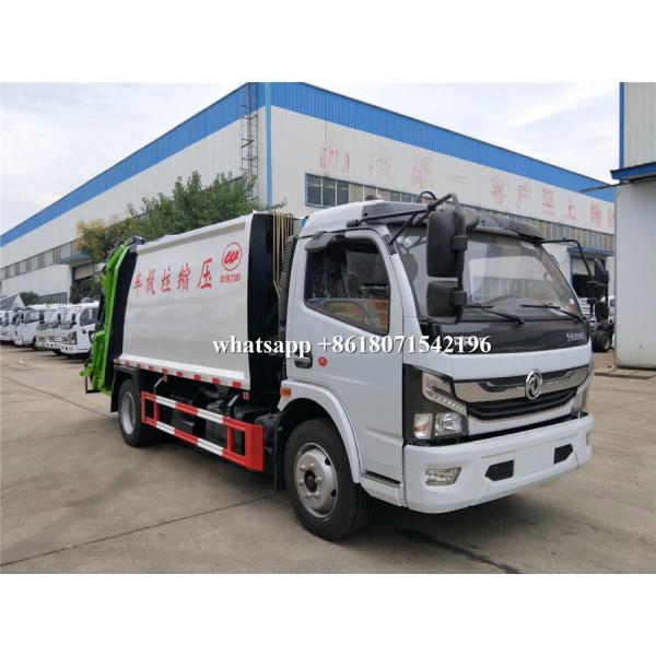 Quality Diesel Fuel Type Garbage Compactor Truck New Condition Rear Discharge Function for sale
