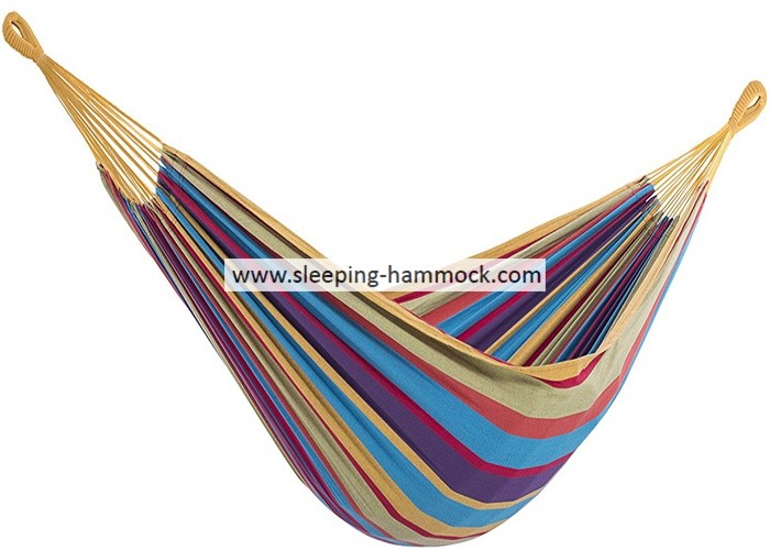 China Fade Resistant Tropical Authentic Brazilian Hammock With Stand Island Camping factory