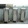China 304 316L Stainless Steel Cartridge Filter Housing With 10'' 20'' 30'' 40'' Length factory