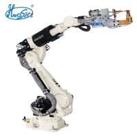 China TIG/MIG/MAG Industrial Welding Robots Hwashi 6 Axis With Pinch Welder / Seam Tracer factory