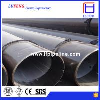 China API 5L schedule 40 steel pipe ASTM A53 GR.B 6 INCH steel LSAW pipe, oil pipe line factory