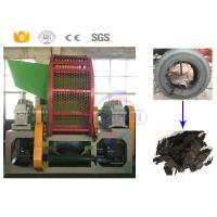 China Factory price high capacity waste tyre used tire shredder machine for sale for sale