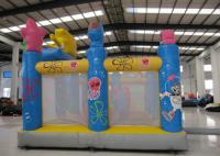China Amusement Park Kids Inflatable Bounce House Digital Printing Fireproof Material factory