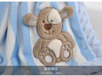 China Super Soft And Warm Animal Print Baby Blanket , Kids Flannel Fleece Blanket factory
