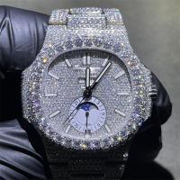 Quality GRA Custom Moissanite Watches Waterproof Jewelry Diamond Watch For Rap Star for sale