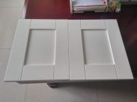 China American Modular standard america kitchen cabinets white shaker in hot sells factory