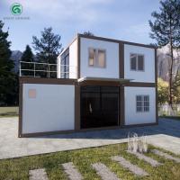 Quality Thermal Insulated Fire-Proof Anti-Theft Anti-Earthquake Foldable Container House for sale