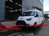 China HOT SALE! new lowest price JMC 4*2 LHD diesel smaller transporting ambulance for sale, smallest diesel ambulance factory